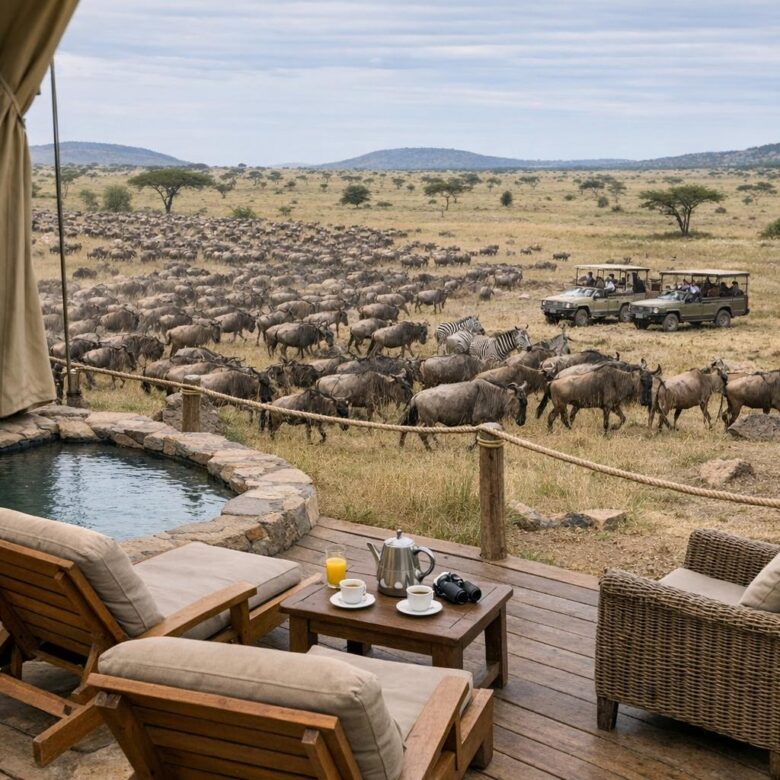 Best Time of Year to Witness the Great Migration with Luxury Access